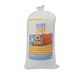 Softfüll | 1kg Füllwatte | Waschbar bis 95°C | Oekotex Standard 100 | Bastellwatte nach DIN 73/1