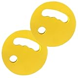 Hogvinnatil Übungsscheiben für Pool, 2 x Schwimmhanteln aus Schaumstoff für Aqua-Training, Sportausrüstung mit ergonomischem Griff für Anfänger, Jugendliche, Jugendliche und Erwachsene