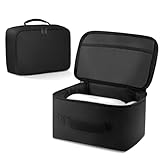 VGKE Beamer Tasche für Projektor und Zubehör, 26 cm x 18 cm x 15 cm, Schwarz