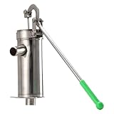 Handwellpumpe, manuelle Brunnenpumpe | Wassertransfer Handpumpe - Manuelles Wellwassersaugwerkzeug, Boost Fountain Edelstahl für die Bewässerung von Gartenfarm