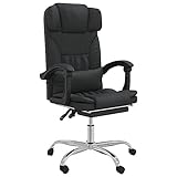 SKM Bürostuhl mit Massagefunktion Schwarz Kunstleder, Weight: 15.6 kg, 349743