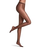 FALKE Damen Strumpfhose Pure Matt 20 DEN W TI transparent einfarbig 1 Stück, Braun (Brenda 5179) neu - umweltfreundlich, L