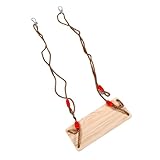 HOOTNEE Holzschaukel Schaukeln für Kleinkinder Schaukel Ersatzsitz Schaukelsitze für Erwachsene Kinderschaukel Kinderbaumschaukel Holzbaumschaukel Kinderschaukel für Draußen