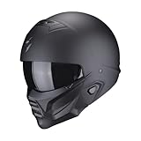 Motorradhelm Street Fight Scorpion EXO-Combat 2 II Helmet ECE 22.06 Größe S S S (S) (S)