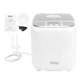 BAOFUYA Automatische Brotmaschine, 2LB Programmierbarer Brotbackautomat für Hausgemachten Kuchenjoghurt in der Küche (EU-Stecker)