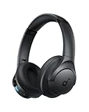 soundcore Q11i Wireless Over-Ear Bluetooth-Kopfhörer von Anker, tiefer Bass, 60h Spielzeit, Hi-Res Audio, abnehmbare Ohrpolster, Multipoint-Verbindung