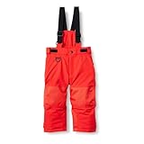 Amazon Essentials Unisex Kinder Ski- und Schneehosen, Kräftiges Mohnrot, 8 Jahre