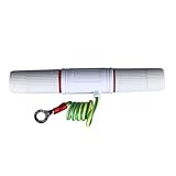 Telituny POE Überspannungsschutz Outdoor, Gigabit RJ45 Blitzableiter Netzwerk, 5KA 12-57V Wasserdichter Ethernet Überspannungsableiter für CCTV Kamera Sicherheitssystem