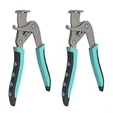 Bulevisiter Demontagewerkzeuge für Auto-Innenverkleidung, für langlebige Clip-Entfernungszange mit federbelastetem Hebelmechanismus, rutschfester Griff für sichere Platte, Schraube und Reifen (2)