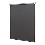 Ventanara® Thermorollo Verdunkelungsrollo Grau inklusive Montagematerial 160 x 220 cm