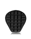 Motorrad Sitzkissen Motorrad-Sitzkissen 3D-Druckentlastung Nicht Aufblasbar rutschfest Lycra-Stoff Schwammfüllung Hai Ovale Form Sportsättel Sitzkissen Motorrad