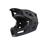IXS Trigger Ff Integralhelm für Mountainbike, Schwarz, SM (54-58cm)