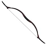 Traditionelles Bogenschießen Handgefertigt 30-50 lbs Recurve Bogen Langbogen (40lbs)