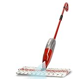 Vileda 1-2 Spraymax Sprühwischer | Bodenwischer mit Sprühfunktion & 650 ml Tank | Wischmopp | Waschbarer Mikrofaserbezug, entfernt über 99 % Bakterien - Für Hartböden, Fliesen, Laminat & Parkett