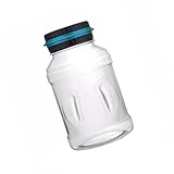 YIXANNX Digitale Münzzählung, Geldsparbox, LCD Einzahlungsglas, großes Fassungsvermögen, automatischer Berechnungsbehälter, breiter Engpass