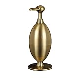 Duschlotionsspender， Seifenspender - Edelstahl Rost und Leak Proof System Handseifenspender, Badezimmer, Küche, Handdruck, (11,8 Unzen / 350 ml) Seifenspender (Color : Bronze)