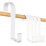 Snhauxinfa Badheizkörper Handtuchhalter,Haken für Handtuchheizkörper,4 Stück Heizkörper Bad Heizung,Halterung Badezimmer Einhängen,Heizungshaken aus Rundheizkörper Verstellbar,Handtuch Handtuchhaken