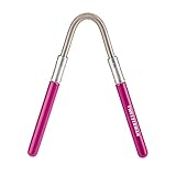 TWEEZERMAN Gesichtshaarentferner Smooth Finish Epilierer (Leichtes Zupfen von Gesichtshaaren), Pink