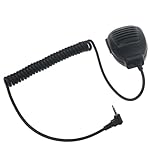 CQEAZ 3,5 mm Walkie-Talkie-Mikrofon, Handmikrofon, kompatibel mit Bf-t8, Bf-t1, UV-3r-Mikrofon