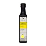 Dr. Johanna Budwig Omega 3 DHA+EPA Zitrone (250ml) - Leinöl & Omega 3 Algenöl - Omega 3 hochdosiert (EPA DHA) - Algenöl Omega 3 vegan flüssig, Omega 3 Öl, Omega 3 für Kinder