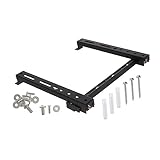 Angoily Fernsehtisch Monitor Mount fernseh-wandhalterung TV Wandhalterung tv- Halterung Wandhalterung für Fernseher Universal- Anschlüsse Feste TV-Wandhalterung TV-Wandregal Eisen Black