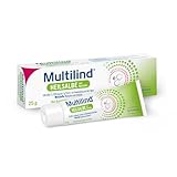Multilind Heilsalbe – Zinksalbe bei Entzündungen der Haut mit dem Anti-Pilz Wirkstoff Nystatin und antibakteriellem Zinkoxid – 1 x 25 g Salbe