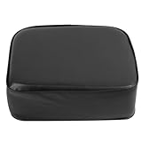 MechKit Friseursalon Friseurstuhl Kinder -Booster -Sitzkissen Haarschneidung Styling Schönheit Spa Ausrüstung Schwarz PU Leder Weiche Bequeme Schwamm Dicke Pad Langlebige Reißverschluss