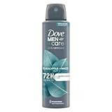 Dove Men+Care advanced Deo Spray Eukalyptus + Minze Anti Transpirant schützt 72 Stunden vor Körpergeruch und Schweiß 150 ml
