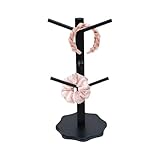 Brezelständer | Bagel Ständer - Baumförmiges Gestell Mit Stabiler Standfuß Holzorganizer Sechs Arme Für Feiern Veranstaltungen Buffet Weihnachten Lebensmittel Präsentation