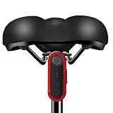 Topiky Fahrradkamera mit Rücklicht, Fahrradkamera Recorder mit Warnlicht, Sportkamera 1080P Action Video Camcorder, Rückfahrrad Dashcam, Fahrradkamera Lichtkombination