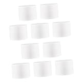 10st Kosmetische Flasche Schäumend Kosmetikdosen Spender Schaum Foundation-glas Creme Conditioner Flaschen Make-up-reisebehälter Kosmetische Reisebehälter Lotion Probenglas Pp Weiß HAPINARY