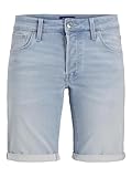 JACK&JONES Herren Jjirick Jjicon I.k Mf 118 Sn Shorts, Blue Denim, XL