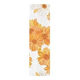 WDdZzyy Autumn Daisy Gradient Ringelblumen-Skateboard mit Griptape, rutschfest, Fusion-Scooter-Griptape, 84 x 22,9 cm, Cinta de Agarre para patineta