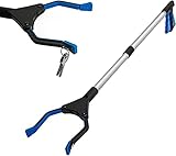 Awsuc Garten Greifer, Faltbare Greifer,Müllzange,Greifzange fur Senioren,Greifer Werkzeug,Armverlängerung,82cm Greifarm als Hand mit Magnetspitzen für die Müllabfuhr Abfallsammlung