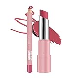 Farbiger Lippenbalsam, feuchtigkeitsspendender Lippenstift, matt, nährend, nicht klebend, für Schutz der Lippen im Winter