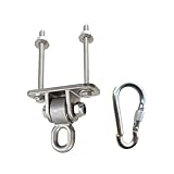 Hängematte Hanging Set Heavy Duty Swing Haken Edelstahl Hängemattenhaken Mit Bolzen Für Trapez Freien Freien Hängen
