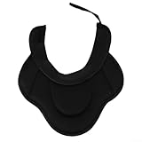 Jotekonoby Eishockey-Nackenschutz, wasserdichter und atmungsaktiver Nackenschutz für Eishockey-Training, hergestellt aus 900D Oxford-Stoff und Schwamm, integrierte PE-Platte für (S (32 cm – 42 cm)