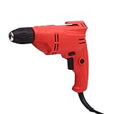 QHYXT Industrielle Mini-Bohrmaschine mit Kabel Bohrmaschine Elektro-Treiber Bohrer Pistolengriff Multifunktions-Geschwindigkeitsregelung Handbohrmaschine Haushalts-Elektrowerkzeuge