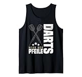 Herren Herr Der Pfeile Dart Gadgets Dartpfeile Zubehör Dartspieler Tank Top
