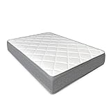 Duérmete Online Matratze 135 x 190 cm, Visco Spring mit Taschenfederkern und viskoelastisch, ergonomisch, Multizone, hoher Komfort, hygienisch und atmungsaktiv, Dicke 23 cm