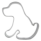 MOLUCKFU 1 Formen Aus Edelstahl Hund Puzzle Plätzchen Keksformen Für Zu Hause Silver