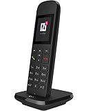 Telekom Speedphone 12 mit Ladeschale Schwarz DECT Telefon schnurlos 2' LCD-TFT
