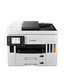 Canon MAXIFY GX7050 Drucker für den Heimgebrauch & Büro – Farbdrucker & Scanner All-in-One Kabellos | MegaTank Tintenstrahldrucker, Kopierer, Scanner & Fax | WLAN, Ethernet & USB-Verbindung A4-Drucker