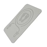 GALPADA Rutschfeste Tpe Trainingsmatte mit Stoßdämpfung und Schalldämmung Vielseitige Sportmatte für Yoga Springseil und Indoor Workout Praktische Fitnessmatte für Zuhause und Gym