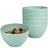 Hausfelder 750 ml Suppenschalen Dessertschalen aus Kunststoff | Schüssel Set (MintGreen)