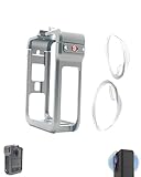 Magnetischer Metall-Kamerakäfig für DJI Osmo 360 Kamera, Mehrzweck-Magnetrahmen, Kameratasche mit kaltem Schuh und 1/4-Zoll-Schraubanschluss, Tasten / Anschlüsse voll zugänglich (Cage2)