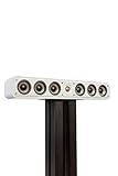 Polk Audio SIGS35CELWT Signature Elite ES35 Centerlautsprecher, schlanker, hochauflösender Center Lautsprecher, Hi-Res Zertifiziert, Dolby Atmos und DTS:X kompatibel, Weiß