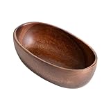 Xijobido Schalen aus Holz | Snack Servierplatte,Aus Holz gefertigte Servierplatte,Für Kirschen Nüsse Snacks Süßigkeiten Desserts Vorspeisen Sandwich Dips Soßen Würzmittel