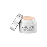 Malu Wilz Camouflage Cream Nr. 14 Light Honey Tan 6g I Camouflage Make up stark deckend I Wasserfeste Concealer Creme für jeden Hauttyp I Zum Abdecken von Tattoos und Hautanomalien