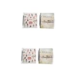 TOPBATHY 2 Sätze Fotoalbum Pädiprotect Sichschutz Friends Staubdicht Mini Photoalbum Bilderrahmen Karten Bücher Kartenhalter Transparentes Album Diy-album Mini-fotobuch Pp 2 Stück * 2
